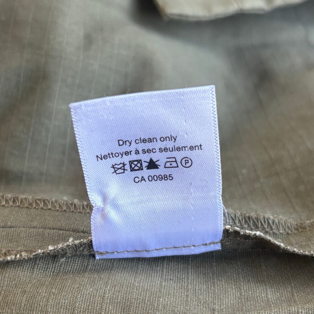 Veronica Beard Heritage Utility Jacket with Lace Army Green Size 4 - Picture 7 of 7